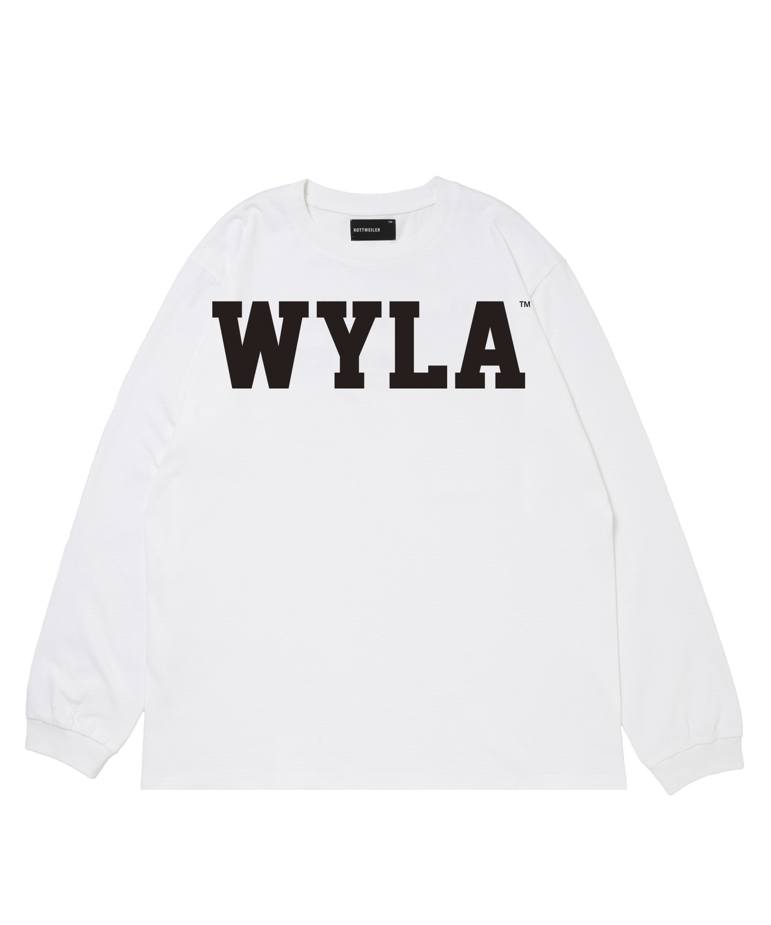 【予約商品・2027年4月前半入荷予定】ROTTWEILER「COLLEGE LS TEE」ロングスリーブ ティーシャツ