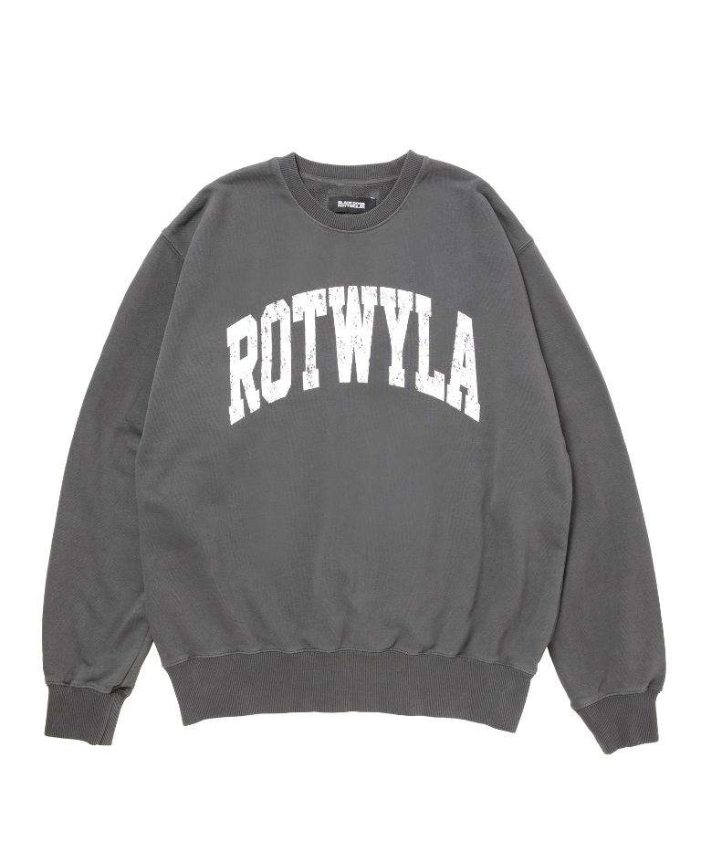 【予約商品9月入荷予定】ROTTWEILER 　　「ROTWYLA SWEAT」 　ピグメントダイ クルーネック
