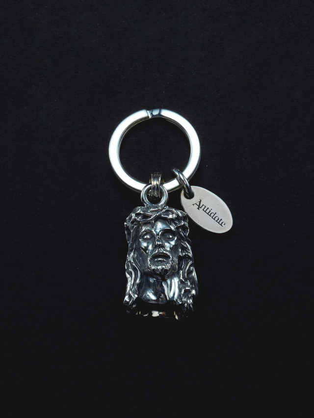 【〜 23SS】ANTIDOTE BUYERS CLUB　　「 Jesus Key Ring 」　　SILVER950製 キーリング