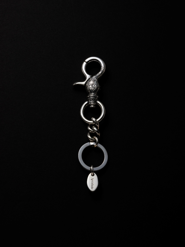 ANTIDOTE BUYERS CLUB　　　「Engraved Classic Key Chain」　SILVER950製 キーリング