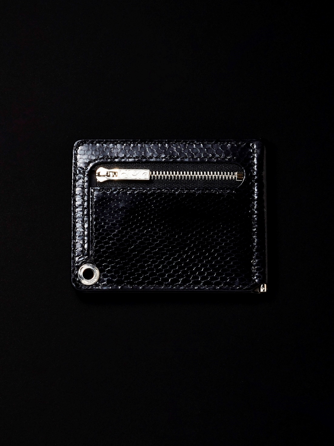 ANTIDOTE BUYERS CLUB　　「 Money Clip Wallet (Black Python) 」　　マネークリップウォレット