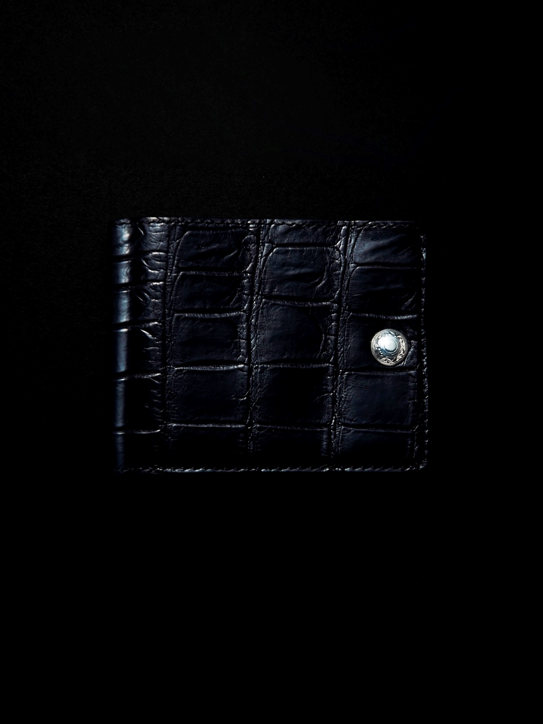 ANTIDOTE BUYERS CLUB　　「Tow Fold Wallet(Crocodile)」　　二つ折りレザーウォレット