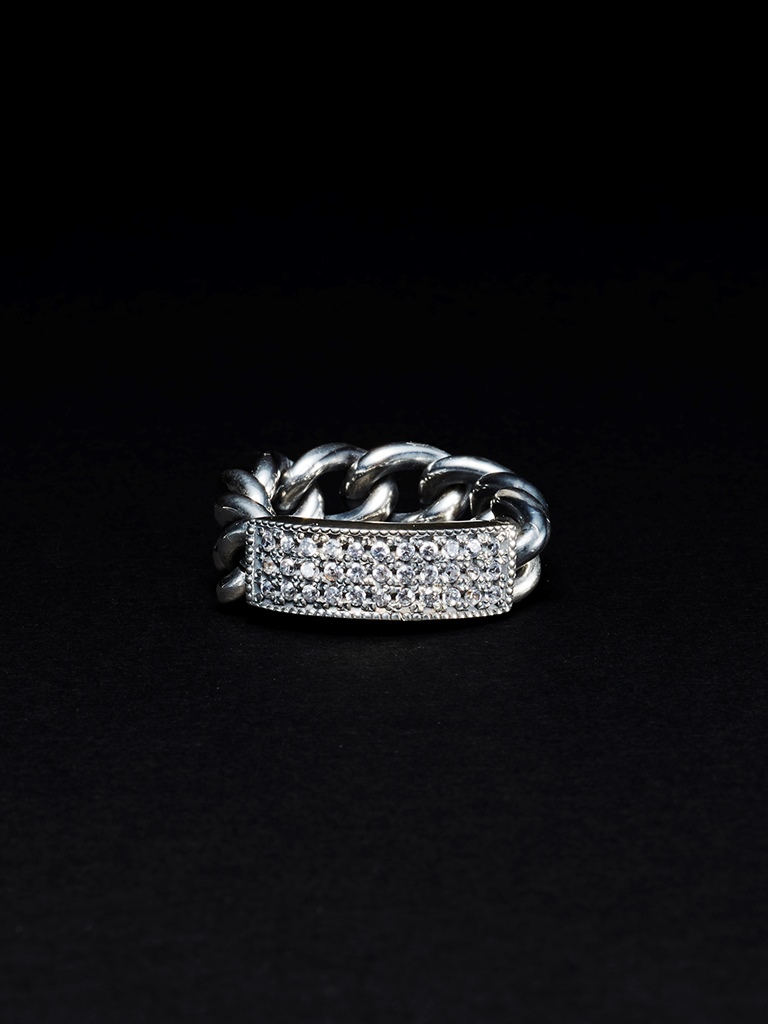 ANTIDOTE BUYERS CLUB　　「Pave ID Ring」　　SILVER950製 リング