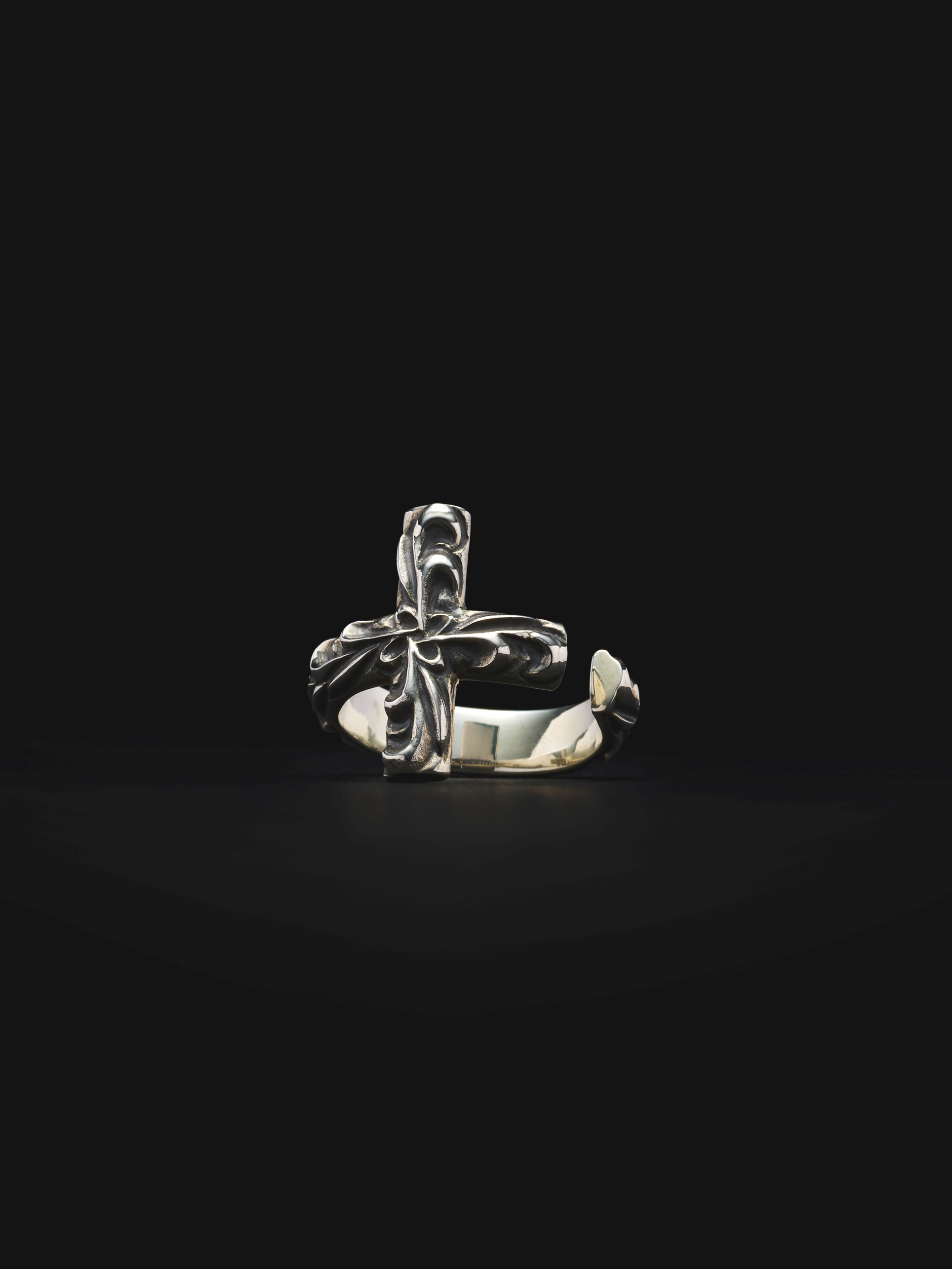 ANTIDOTE BUYERS CLUB　「Ornament Cross Ring」　SILVER950製 リング