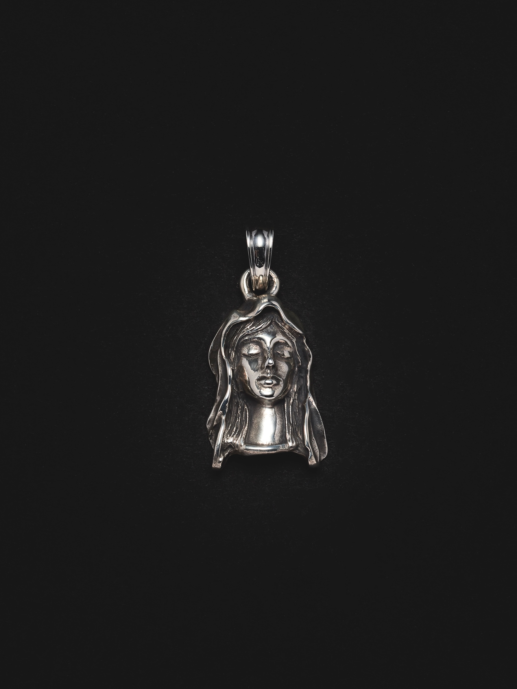 ANTIDOTE BUYERS CLUB　　「Solid Back Mary Small Pendant」　　SILVER950製 ペンダントトップ
