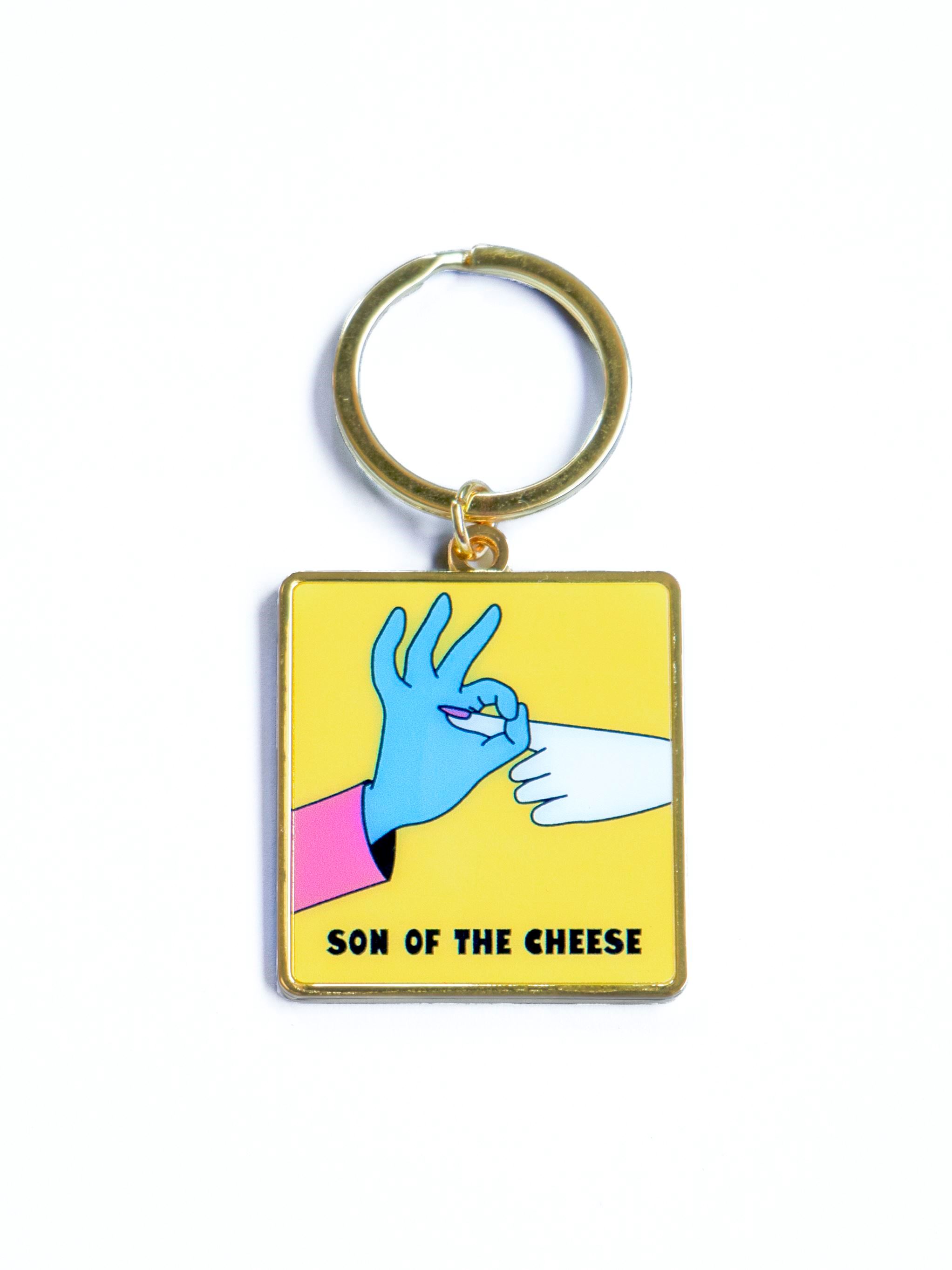 SON OF THE CHEESE × FUCCI　「FUCCI KEY CHAIN ‘SIGN LANGUAGE’」キーホルダー