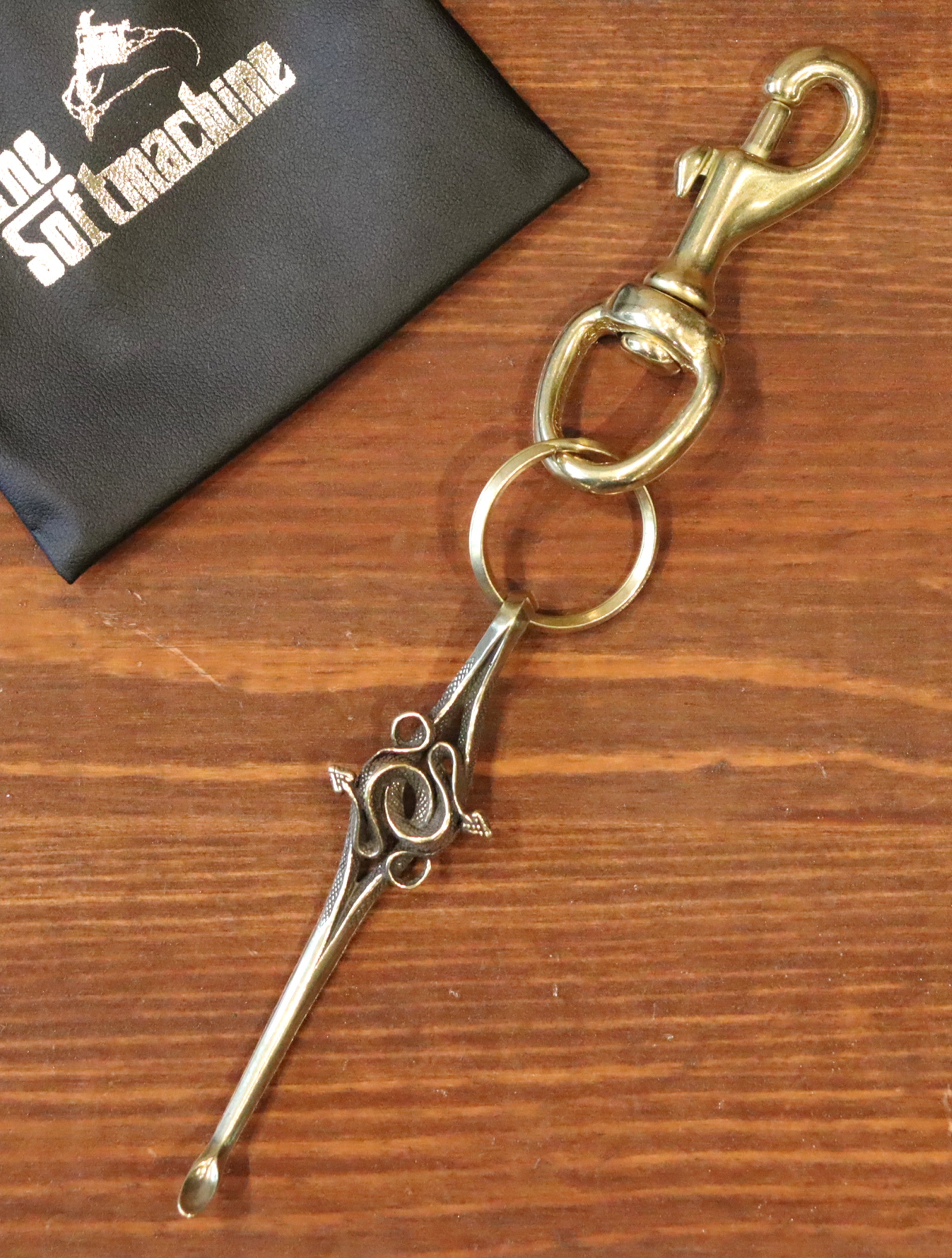 SOFTMACHINE　　「SNAKE KEY CHAIN」　キーリング