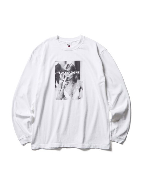 SOFTMACHINE　　「ELVIRA L/S」　プリントロングスリーブティーシャツ