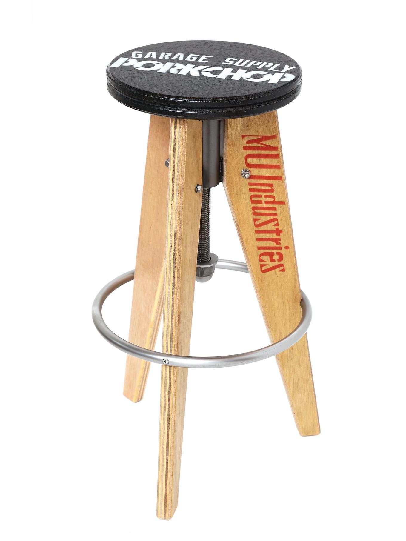【 Restock Item！】PORKCHOP GARAGE SUPPLY × MU.Industries　　　「ADJUSTABLE PORK STOOL 〈HIGH〉 」 　スツール