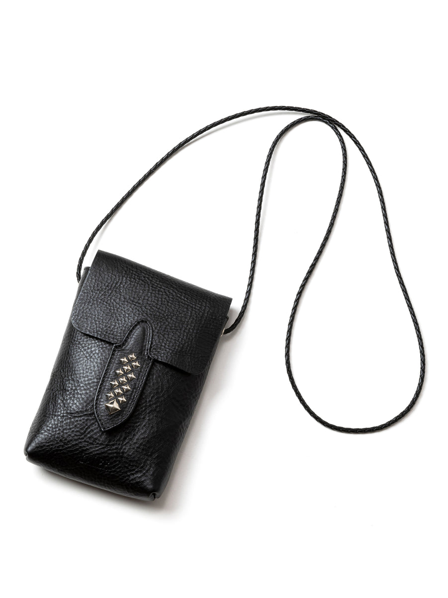 【Exclusive Item !!】CALEE 　「STUDS LEATHER MULT POUCH」　マルチポーチ