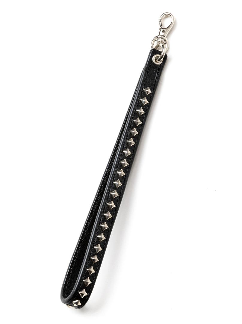 CALEE 　「STUDS LEATHER WRIST STRAP」　スタッズレザー リストストラップ