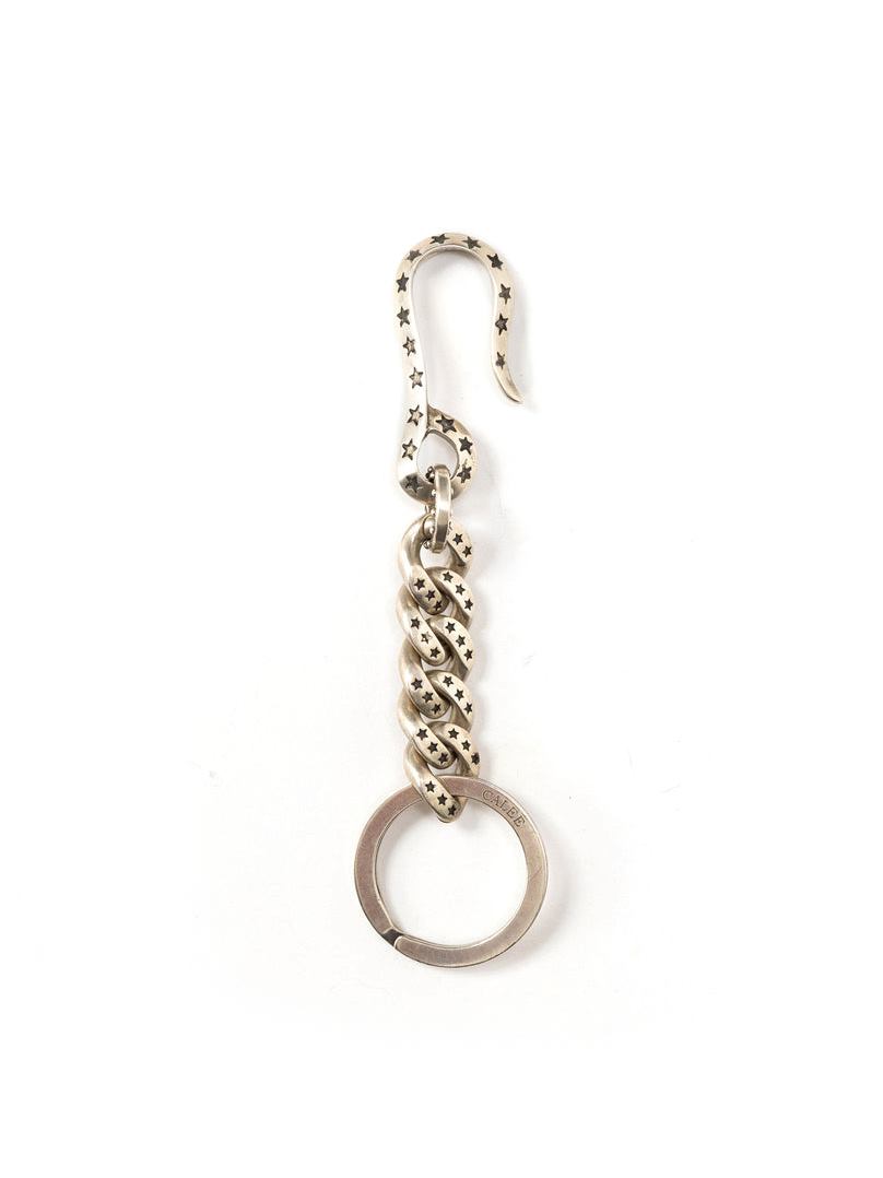 CALEE 　「SILVER STAR KEY CHAIN」　シルバー925製 キーチェーン