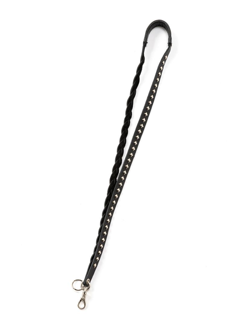 CALEE 　「STUDS LEATHER NECK STRAP」　スタッズレザーネックストラップ