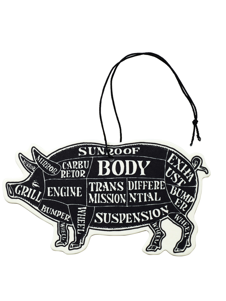 PORKCHOP GARAGE SUPPLY　　　「AIR FRESHENER 〈BLACK CHERRY BOMB〉」 　エアフレッシュナー