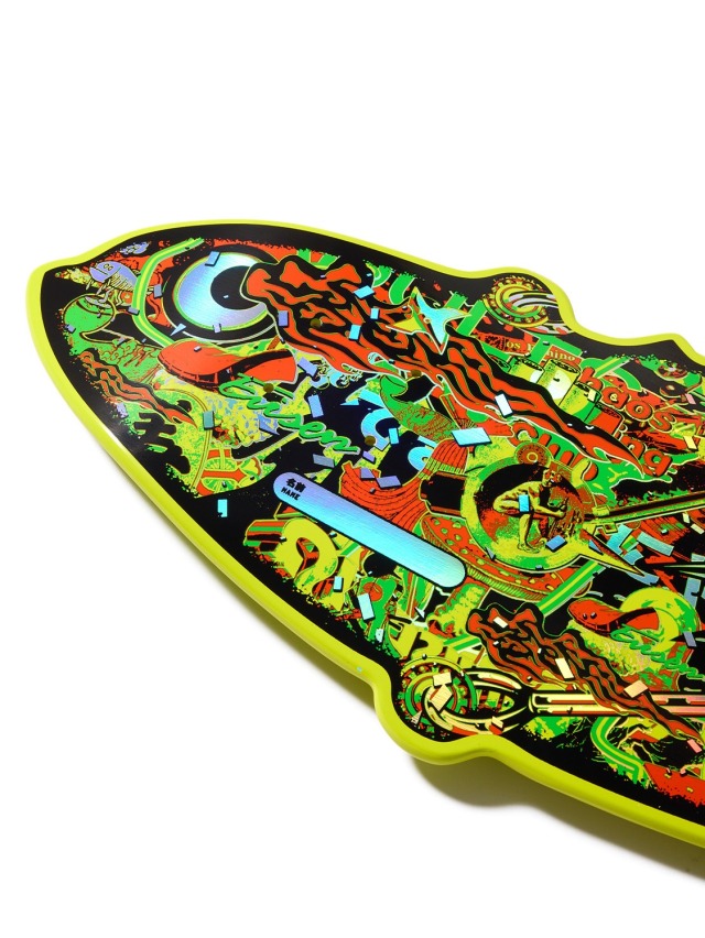 EVISEN × Chaos Fishing Club 「MEGA BAIT」 スケートデッキ