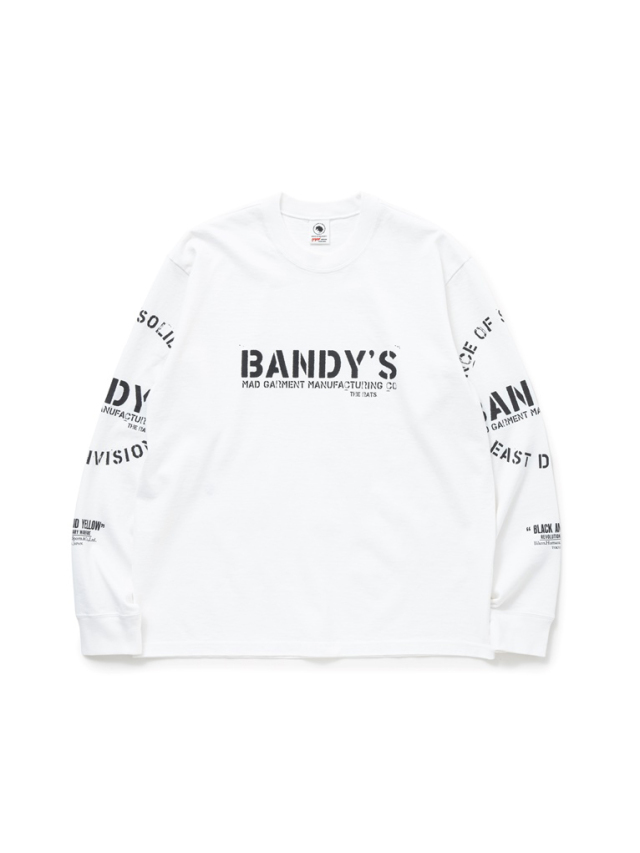 RATS 「STAMP LOGO L/S TEE」 プリント ロングスリーブティーシャツ