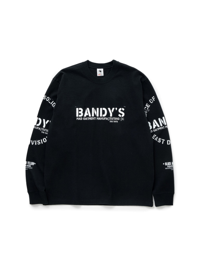 RATS 「STAMP LOGO L/S TEE」 プリント ロングスリーブティーシャツ