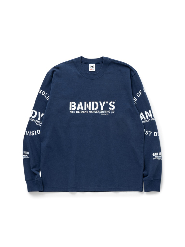 RATS TWO WHEEL L/S TEE 長袖 Tシャツ ロンT M RATS - TWO WHEEL L/S TEE (BLACK) / 2ウィール ロング Tシャツ