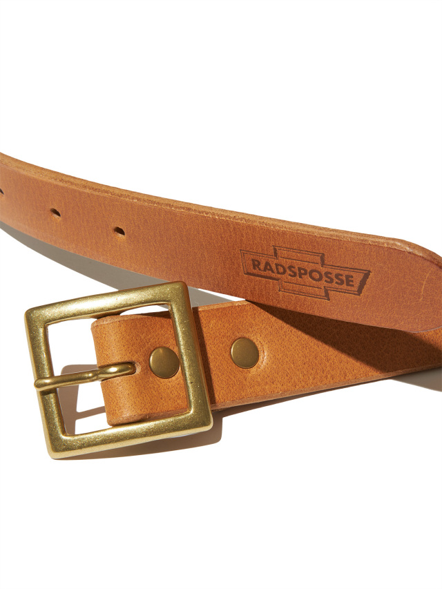 RADIALL 「POSSE - SQUARE BUCKLE BELT」 レザーベルト
