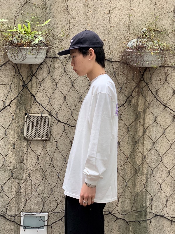 トップス CAPTAINS HELM RUNNING FORM L/S TEE CAPTAINS HELM - Y.W.R.A. LS TEE (WHITE) / オリジナル