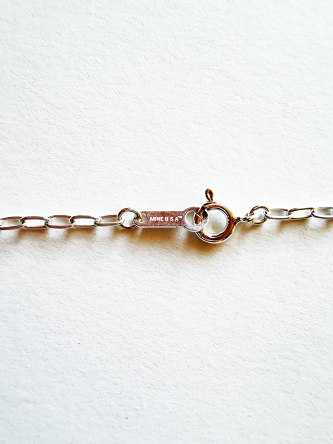 mine チェーンネックレス MINE 「Oval Link Chain Silver925」 チェーンネックレス