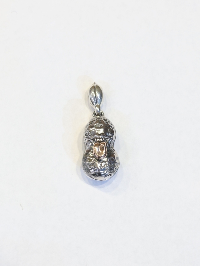 Peanuts&Co　「BERO TATTOO PEANUTS SLIDE M SILVER × K10PG」　SILVER925製 ペンダントトップ