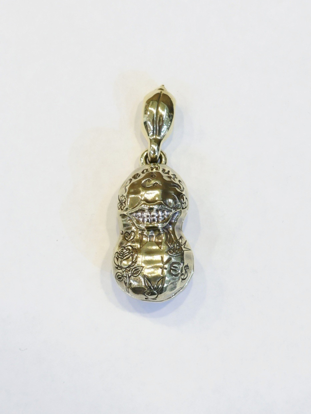 Peanuts&Co　「NORMAL TATTOO PEANUTS SLIDE L BRASS × SILVER」　BRASS製 ペンダントトップ