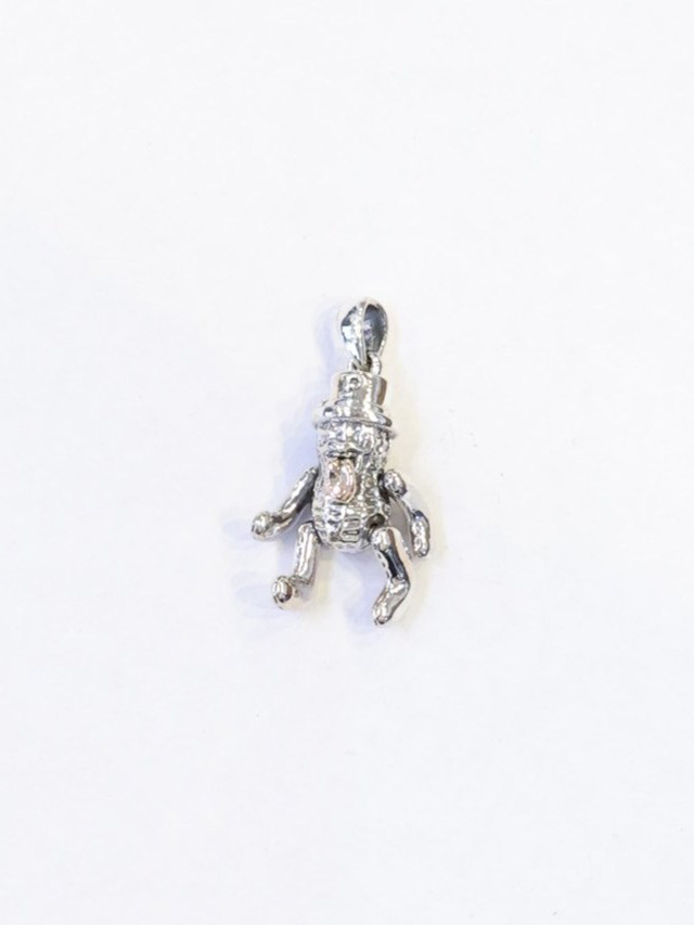 Peanuts&Co　「TEDDY BERO PEANUTS SILVER × K10」　SILVER925製 ペンダントトップ