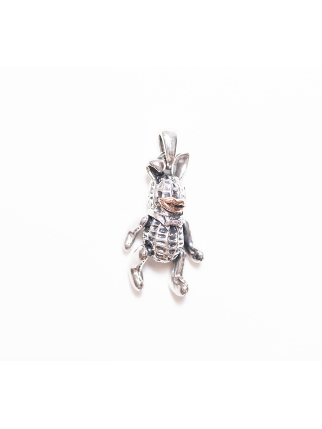 Peanuts&Co　「TEDDY BUNNY PEANUTS SILVER × K10」　SILVER925製 ペンダントトップ