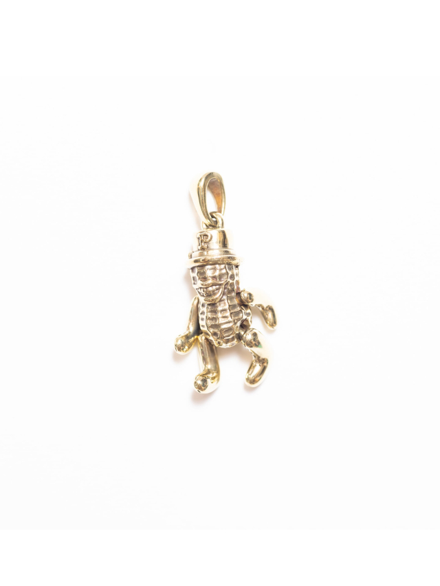 Peanuts&Co　「TEDDY PEANUTS BRASS」　BRASS製 ペンダントトップ