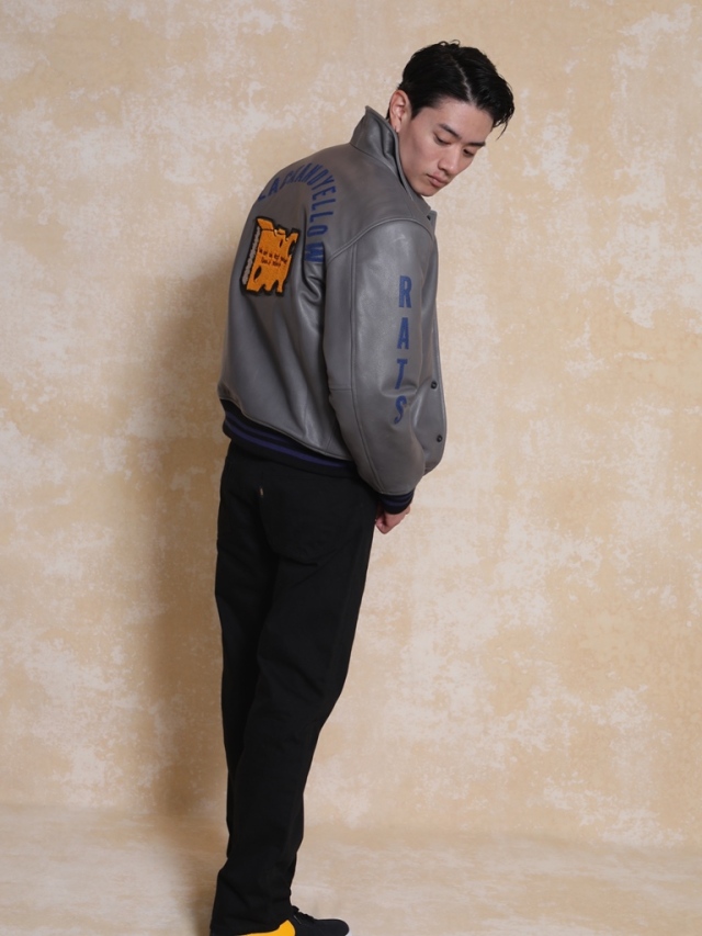 RATS 「LEATHER AWARD JACKET」 レザーアワードジャケット MASH UP マッシュアップ