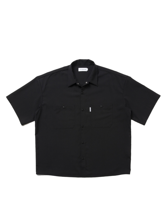 COOTIE 「T/W Work S/S Shirt <PLAIN>」 オープンカラー ワーク
