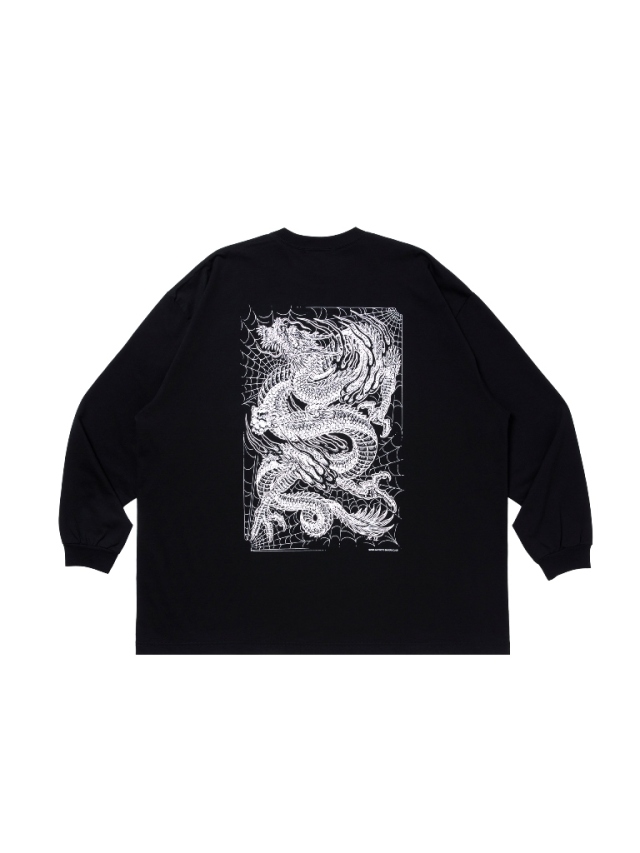 ANTIDOTE BUYERS CLUB 「ASIC Oversized L/S Tee (Oriental Dragon