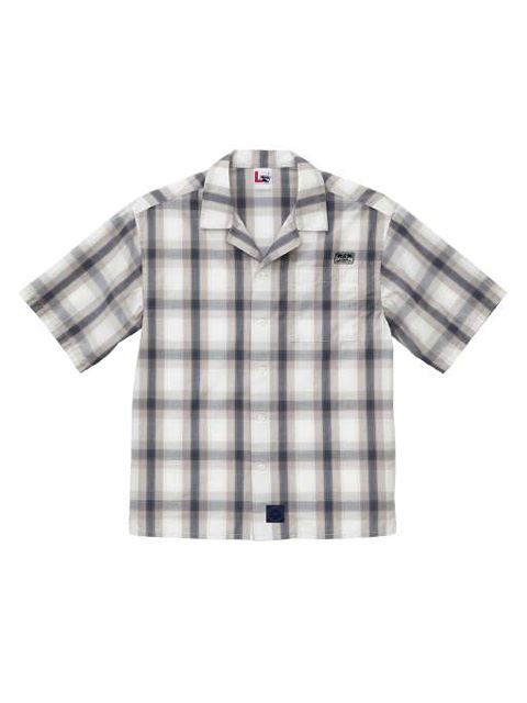 M&M CUSTOM PERFORMANCE 「OPEN COLLAR S/S SHIRT」 オープンカラー