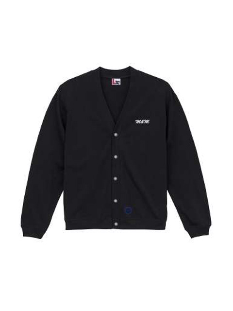 M&M custom performance カーディガン ブラック M&M CUSTOM PERFORMANCE 「COTTON CARDIGAN」 コットン カーディガン