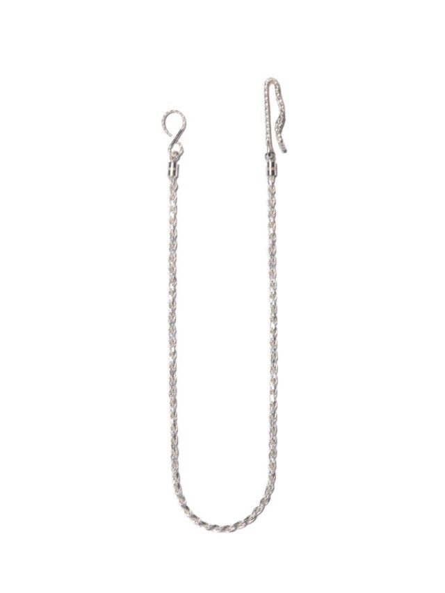 クーティー cootieシルバー ツイストチェーン ウォレットチェーン COOTIE 「Chingon Wallet Chain」 SILVER925製 ウォレットチェーン