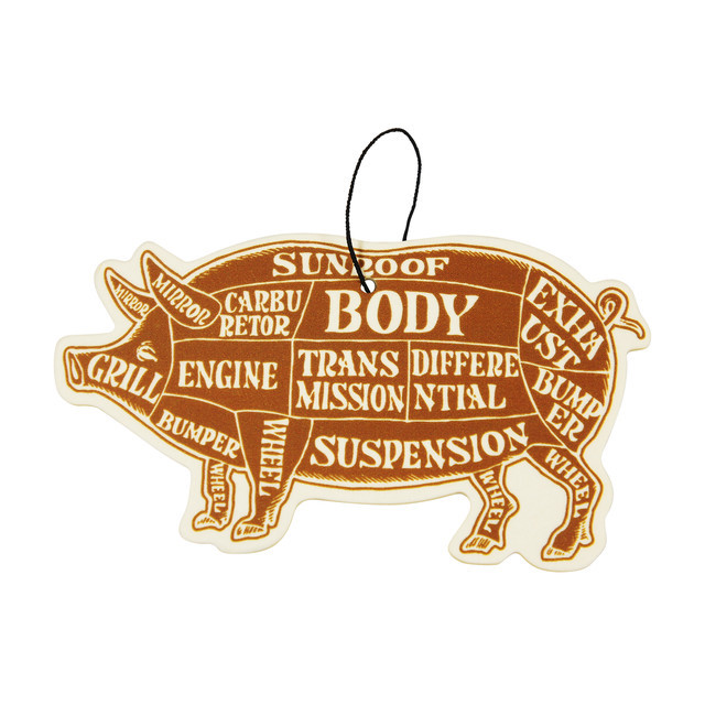 PORKCHOP GARAGE SUPPLY　　　「AIR FRESHENER 〈COCONUT〉」 　エアフレッシュナー