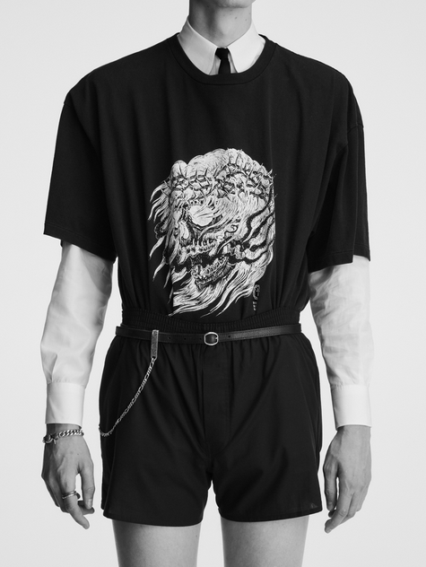 トップス ANTIDOTE BUYERS CLUB/Fade Wash S/S Tee ANTIDOTE BUYERS CLUB 「Fade Wash S/S Tee (Skull Jesus