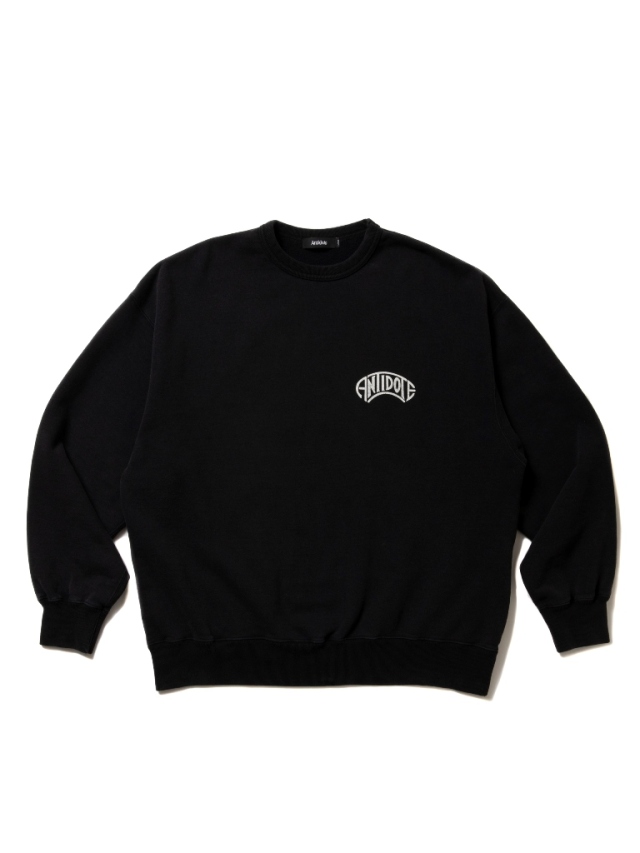 ANTIDOTE BUYERS CLUB 「Fade Wash Crewneck Sweatshirt(Holy Angels