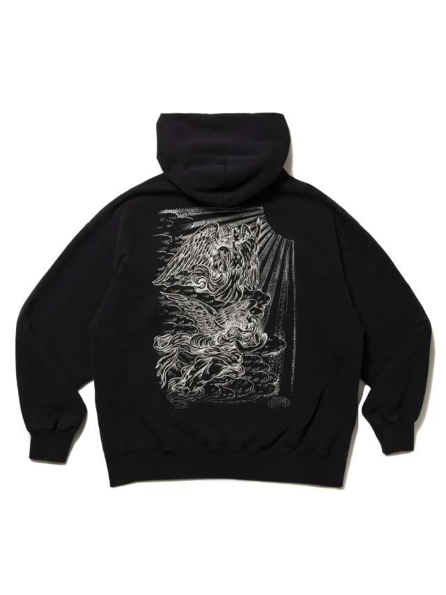 ANTIDOTE BUYERS CLUB 「Fade Wash Sweat Parka (Holy Angels