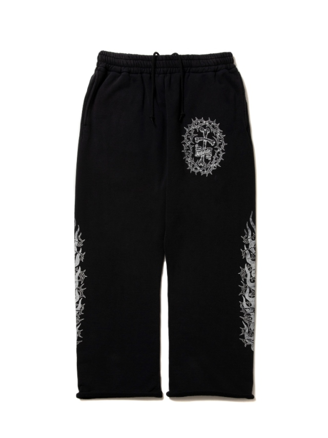 ※tart※出品数極少 今季最新作 ANTIDOTE フェード ウォッシュ ANTIDOTE BUYERS CLUB 「Fade Wash Sweat Pants (Thorn & Flames