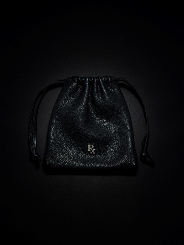ANTIDOTE BUYERS CLUB 「Laeather Drawstring Bag」 レザー巾着