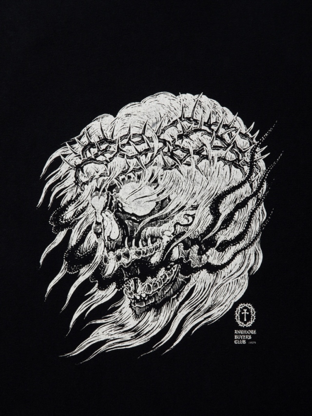 ANTIDOTE BUYERS CLUB 「Fade Wash S/S Tee (Skull Jesus