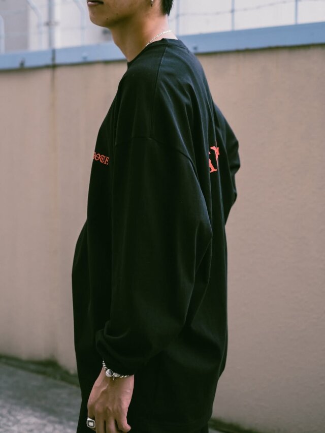 ANTIDOTE BUYERS CLUB 「Over Sized Logo L/S Tee」 オーバー