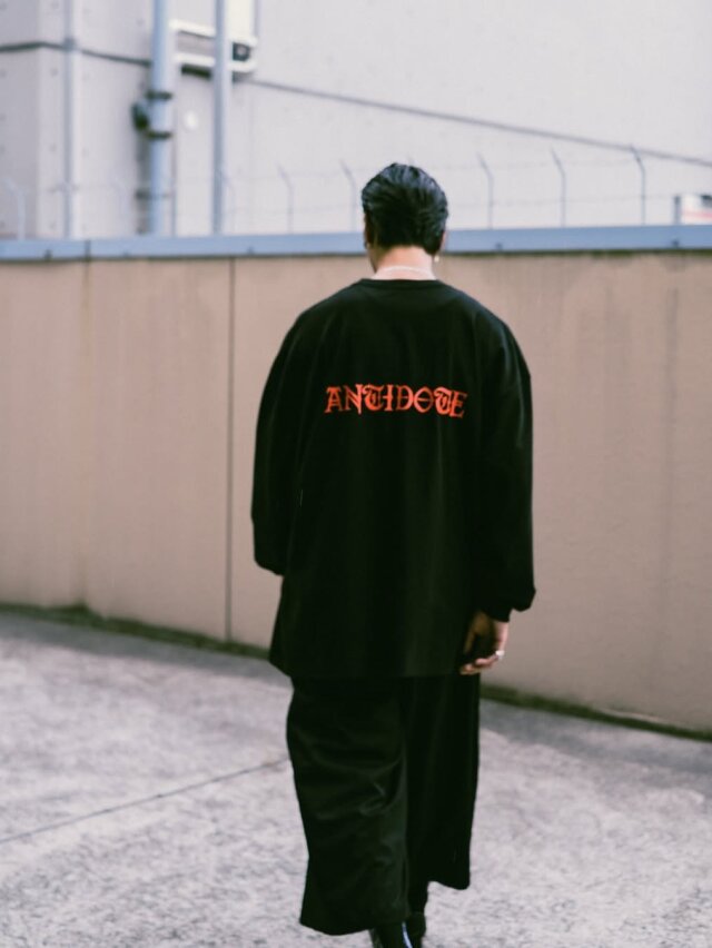 ANTIDOTE BUYERS CLUB 「Over Sized Logo L/S Tee」 オーバー