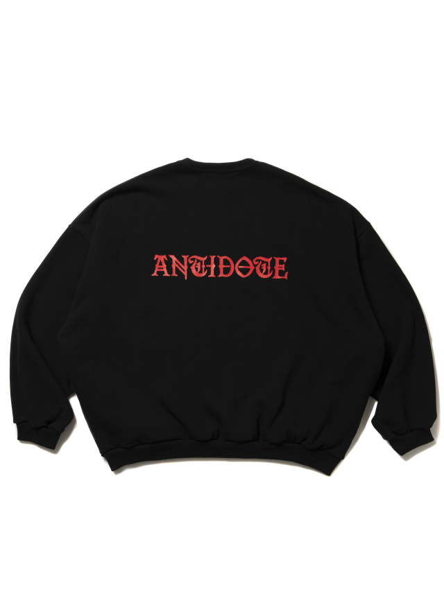 【新品未使用】XLサイズ ANTICOUNTRYCLUB SWEATSHIRT ANTI COUNTRY CLUB スウェット XXL 黒 【古着】【中古】