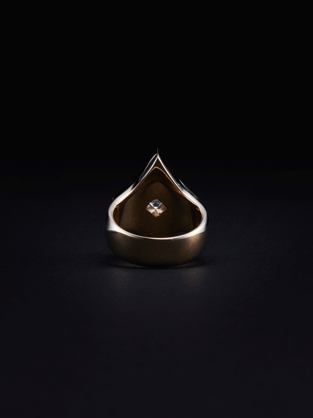ANTIDOTE BUYERS CLUB 「Engraved Diamond Ring 」 K10 製 ピンキーリング