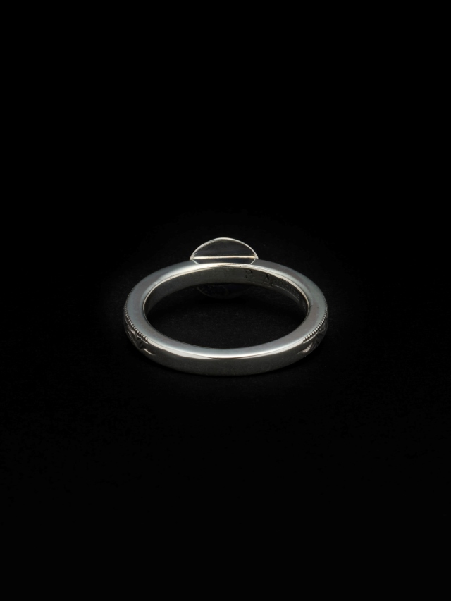 ANTIDOTE BUYERS CLUB 「Engraved Tiny Rivet Ring」 SILVER950製 リング