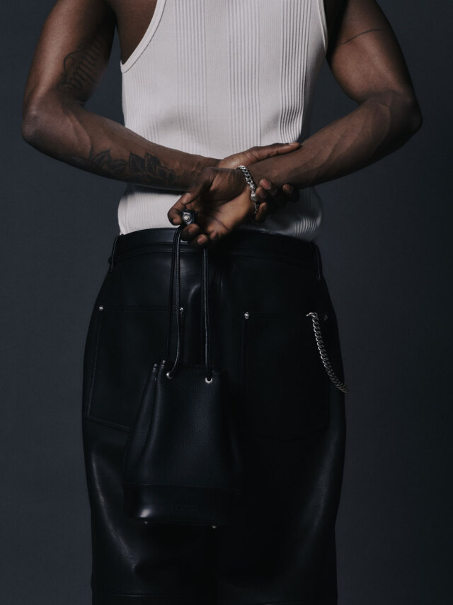 ANTIDOTE BUYERS CLUB 「Leather Bucket Bag」 レザーバケットバッグ