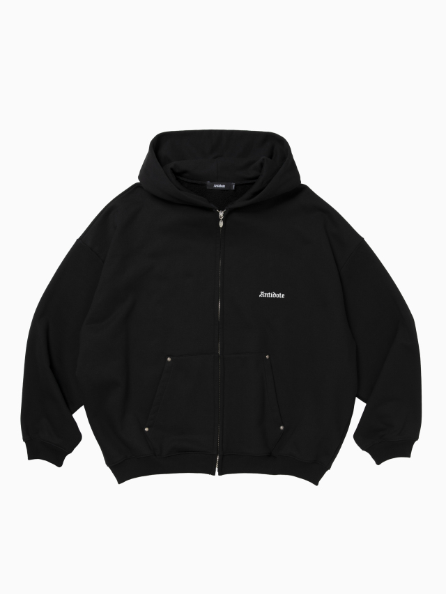 ANTIDOTE BUYERS CLUB 「ASIC Sweat Zip Parka(Silver Custom
